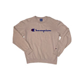 Vintage 90s light pink crew neck sweater size medium by Champion